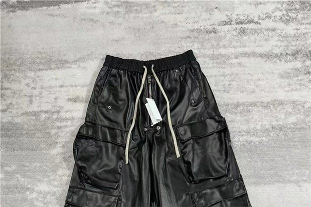 R!ck Owens Leather Cargo