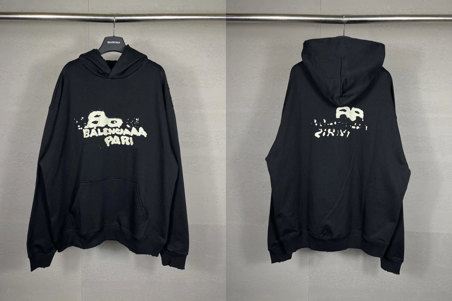 BBalenciaga  Hand Drawn Hoodie
