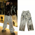 Balenci Graffiti Denim