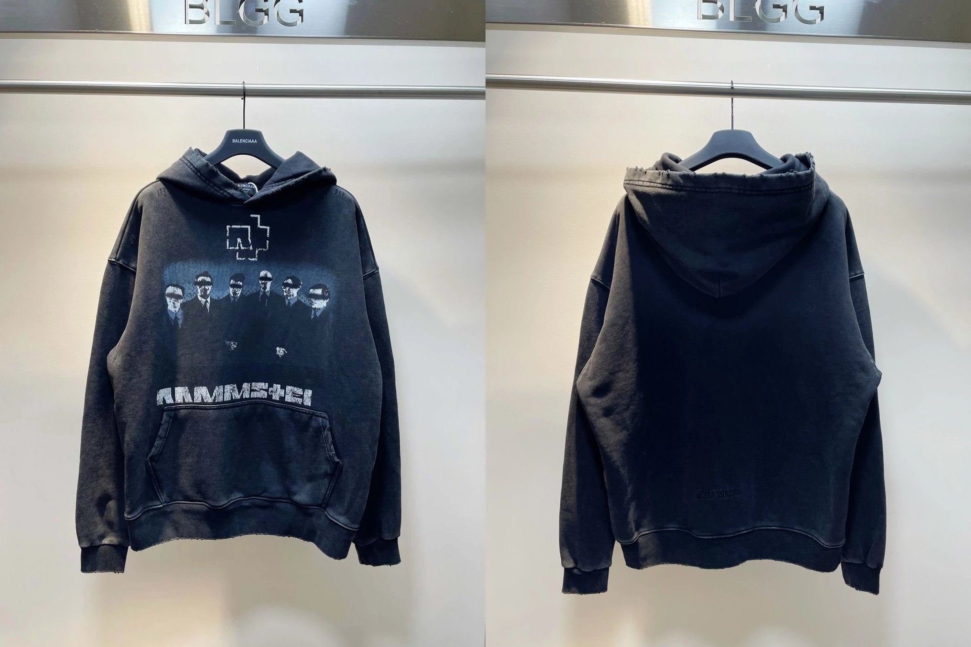 Balenci Rammstein Hoodie