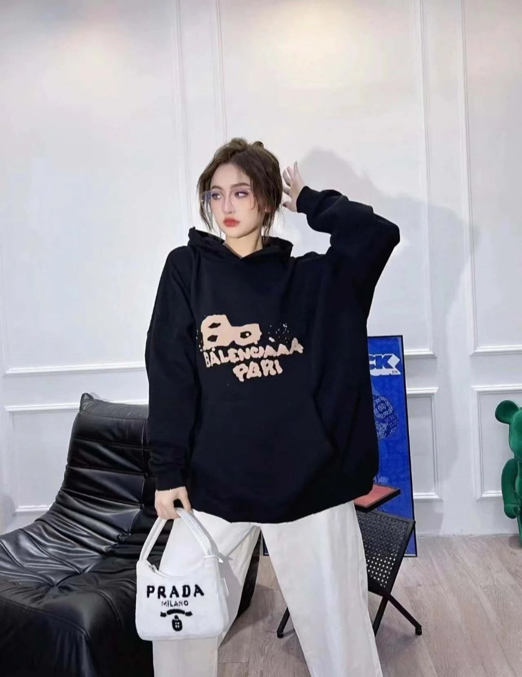 BBalenciaga  Hand Drawn Hoodie