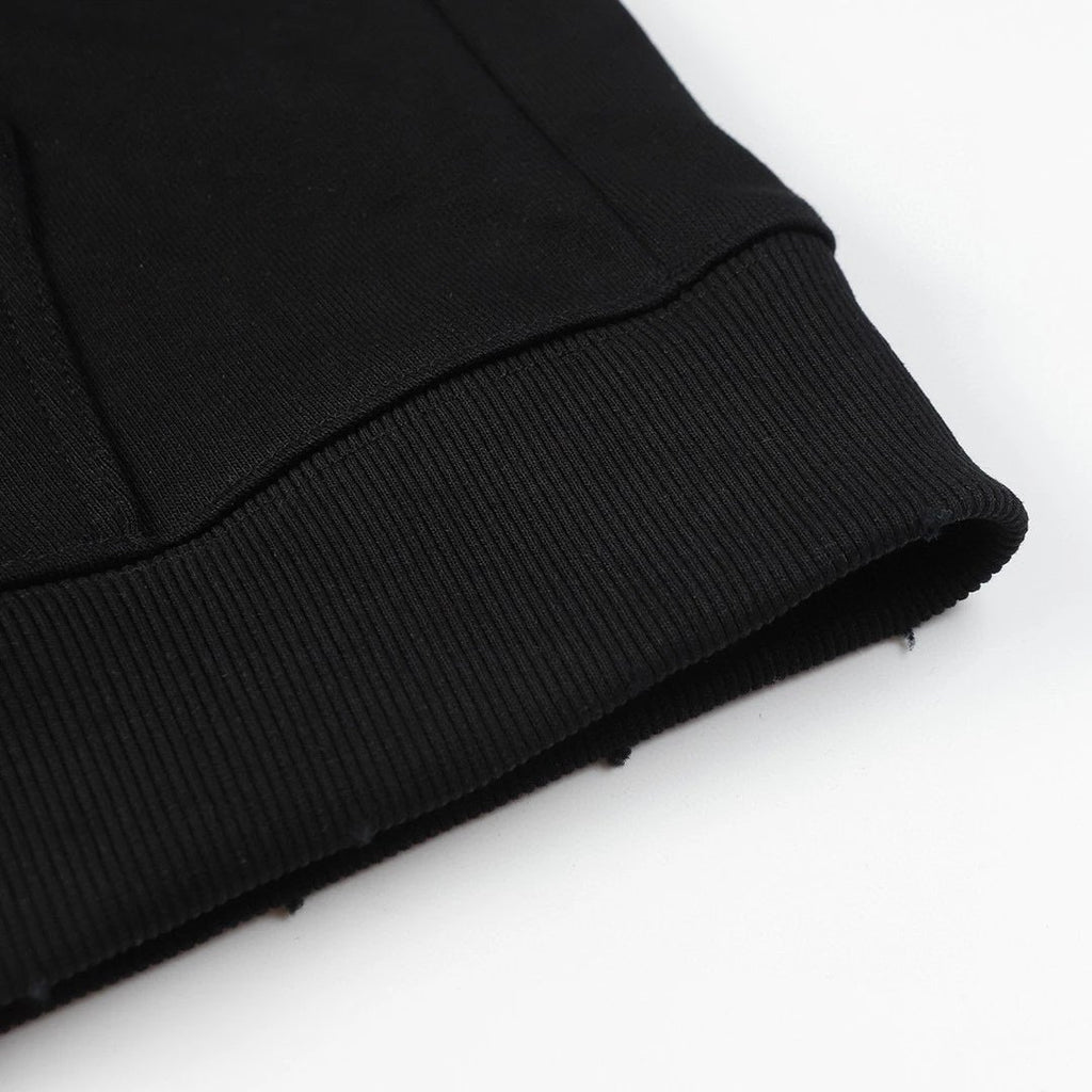 Balenci "Print" Zip Up Hoodie