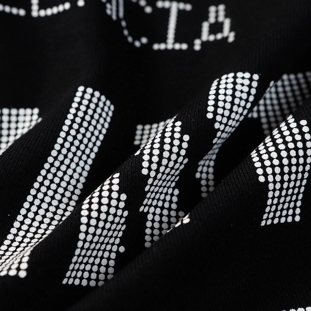 Balenci "Print" Zip Up Hoodie