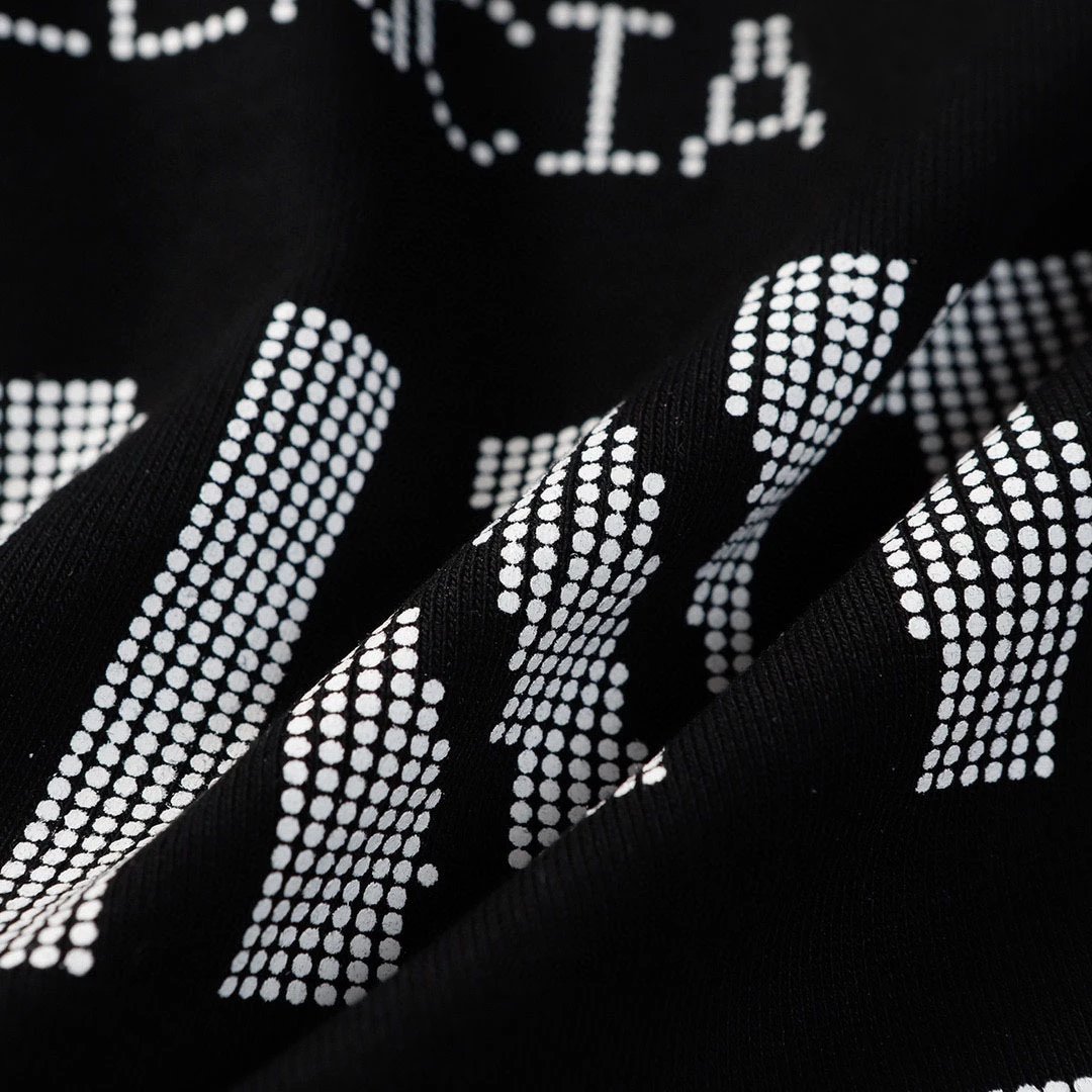 Balenci "Print" Zip Up Hoodie