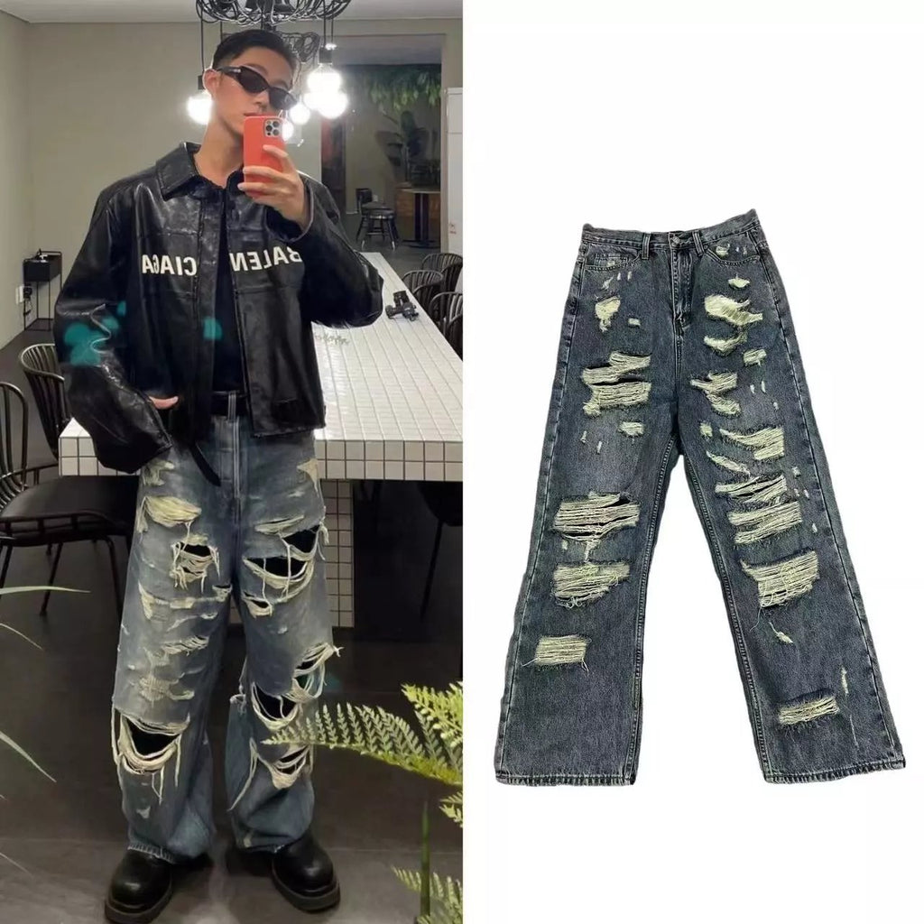 Balenci Ripped Denim