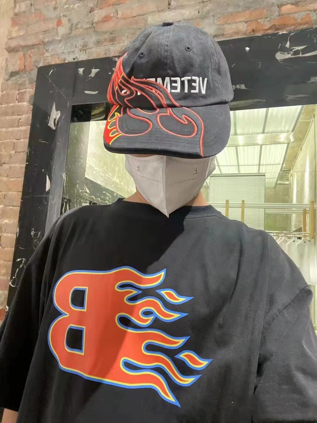 Vetement* Flame Cap