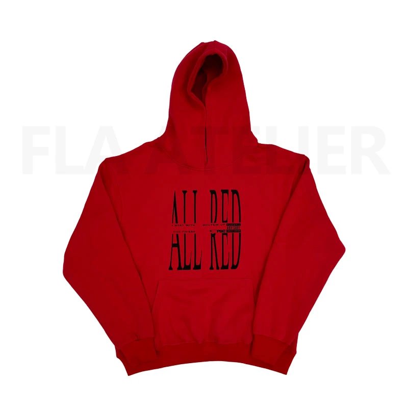 Playboicarti All Red Hoodie
