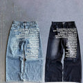 2025 Words Pants Black