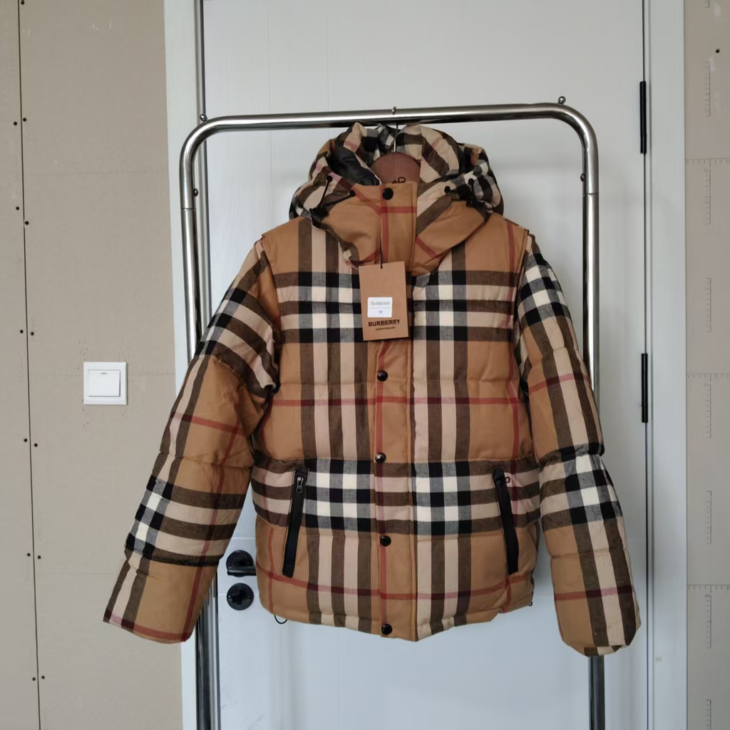 Burbery shiny puffer jacket