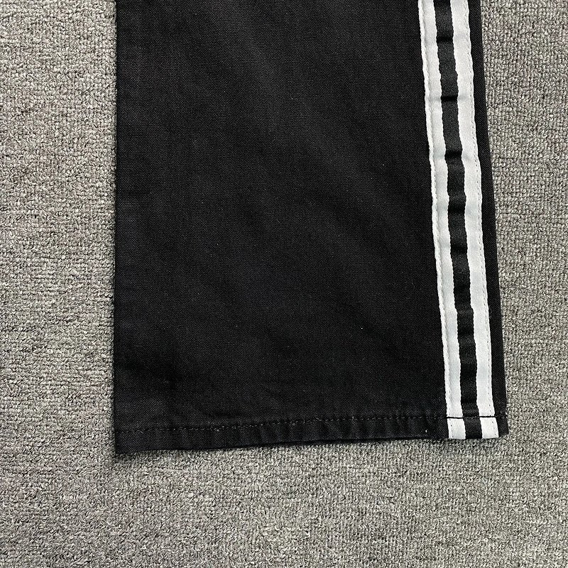 Gallery D3pt Flared Striped Jeans