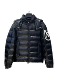 M0ncler Silver puffer jacket