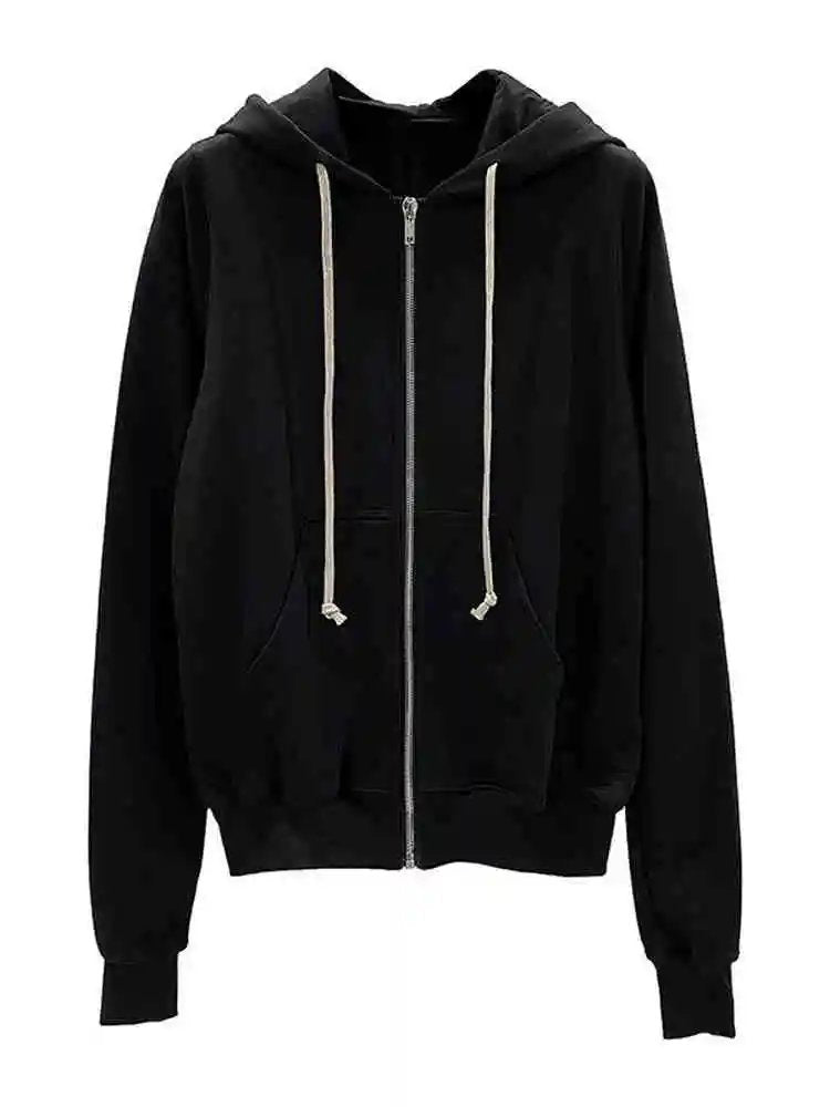 R!ck Owens 2020 Zip Up Hoodie