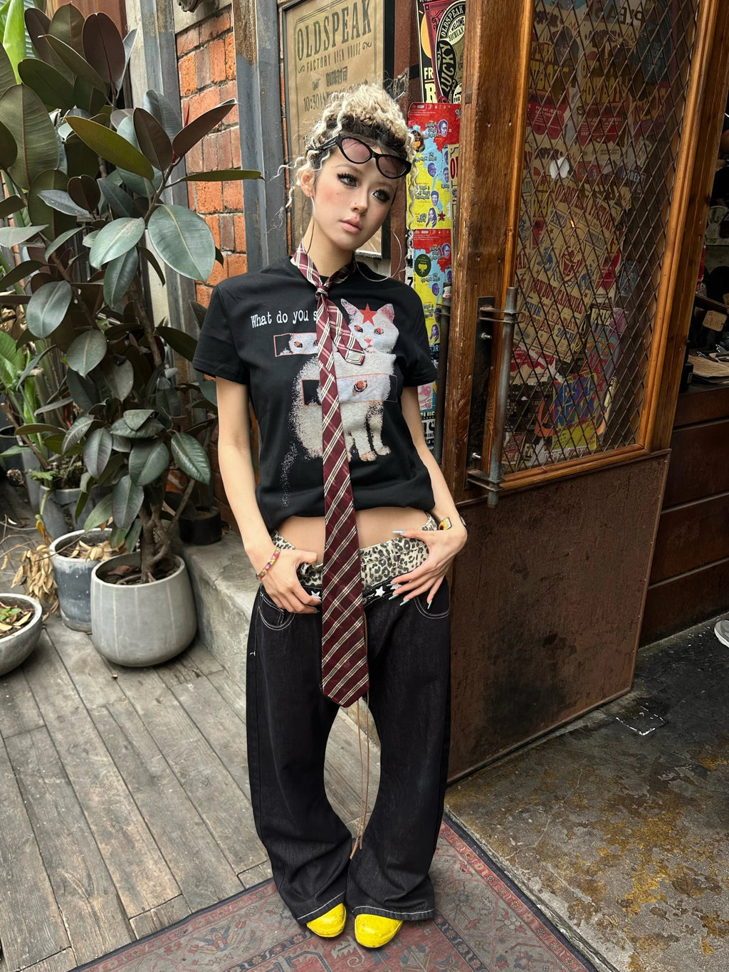 Detw Double Waist Jeans