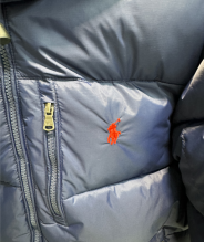 Ralf Lauren shiny puffer jacket