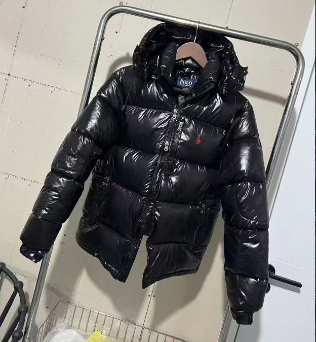 Ralf Lauren shiny puffer jacket