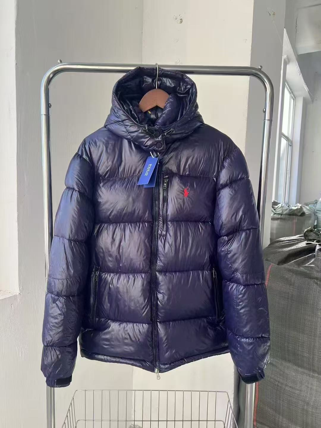 Ralf Lauren shiny puffer jacket