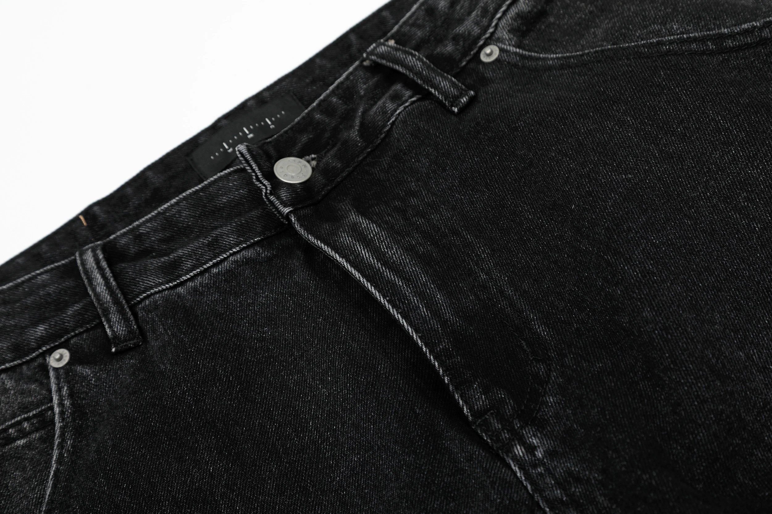 Dark Curved Pants