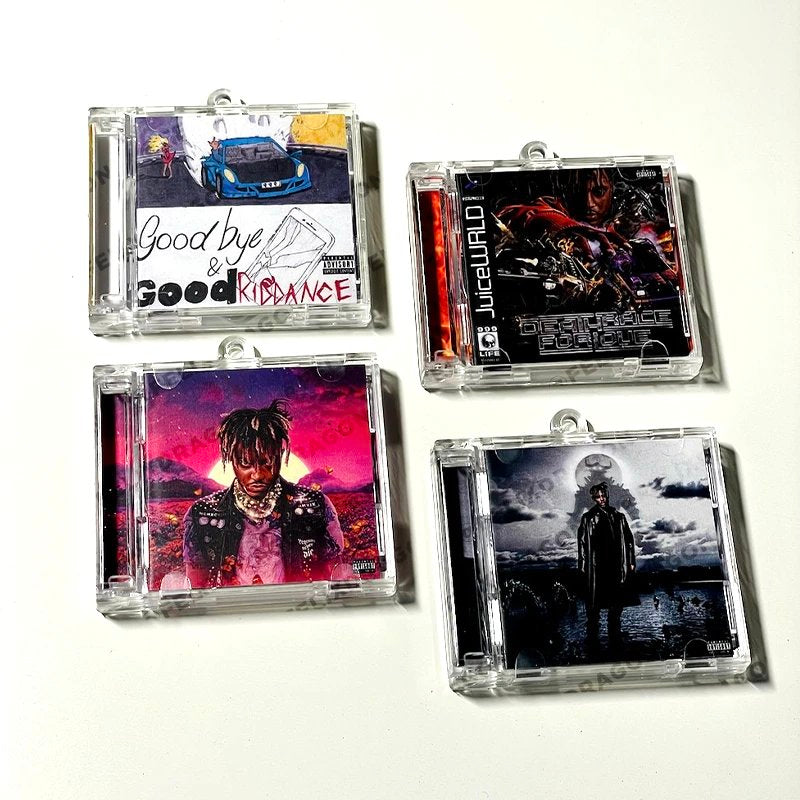 Ju!ce Wrld album keychain