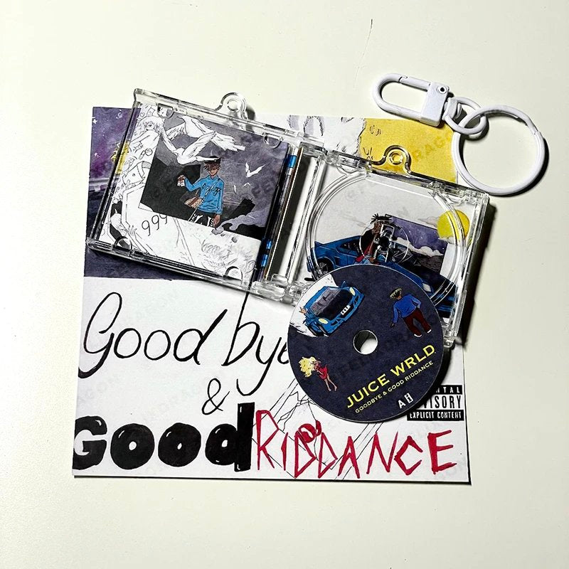 Ju!ce Wrld album keychain