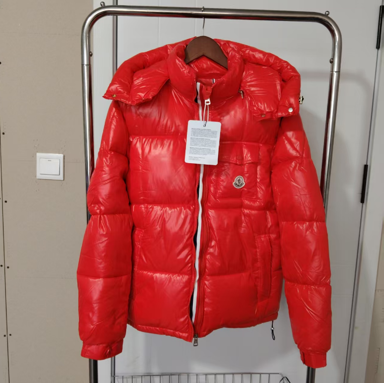 M0ncler white puffer jacket