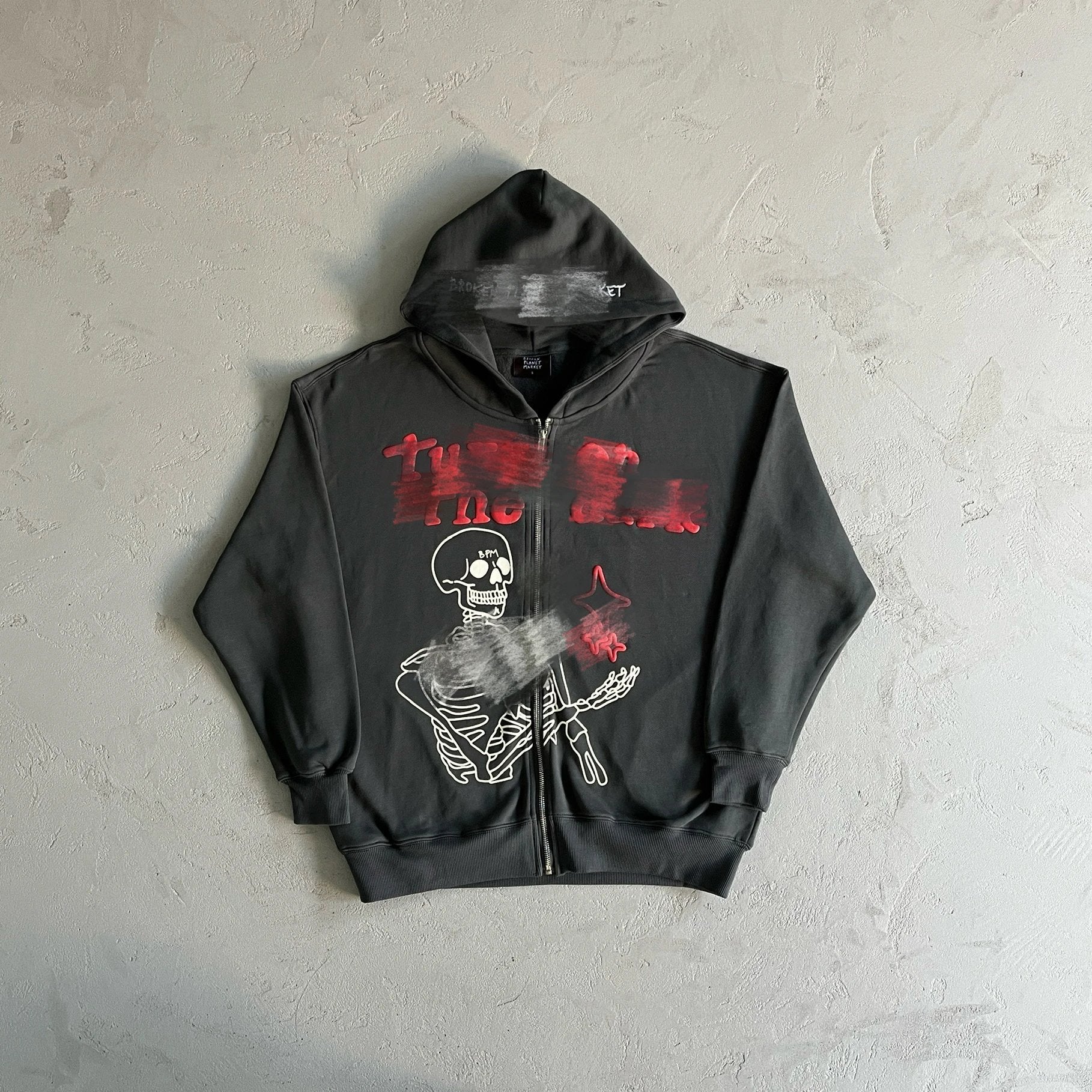 Br0ken Planet Turn On The Dark Hoodie