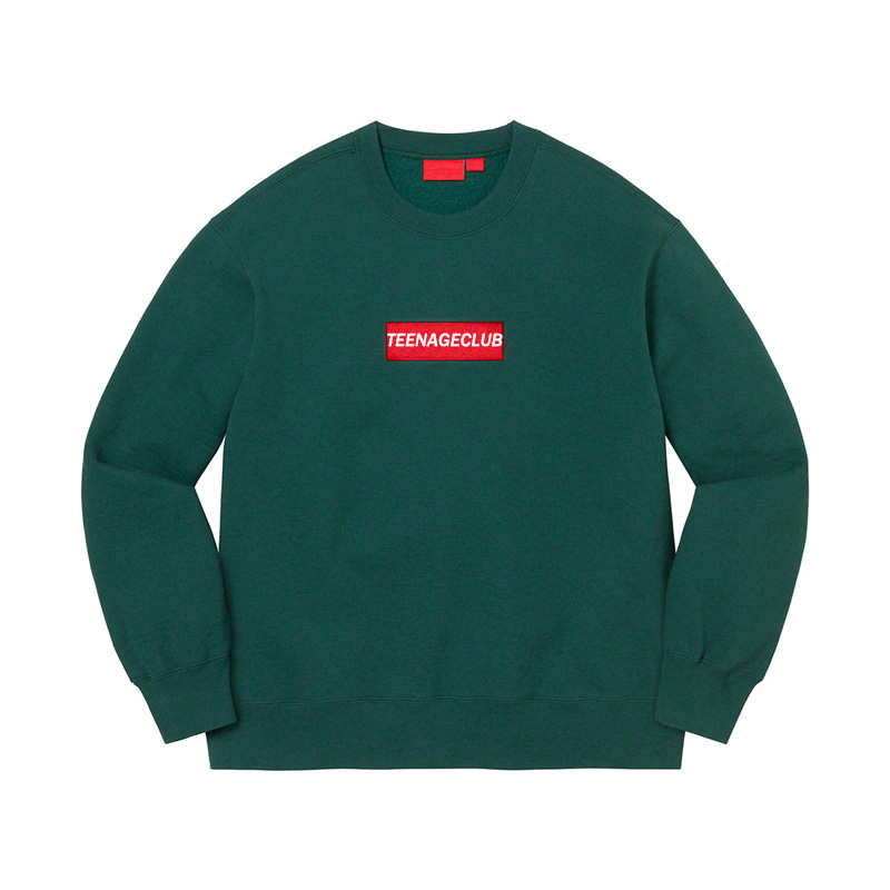 Sup Grey Box Logo Crewneck