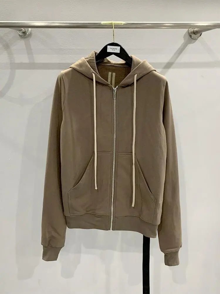 R!ck Owens 2020 Zip Up Hoodie