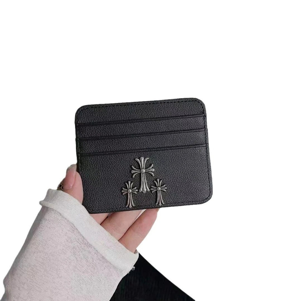 Chr0me Hearts Black Wallet