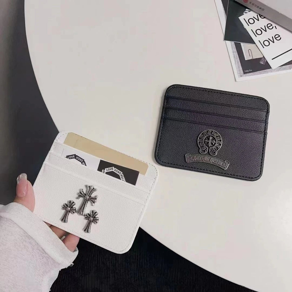 Chr0me Hearts Black Wallet