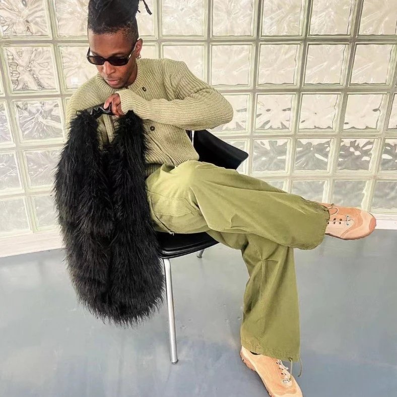 Our Legacy Fur Bag