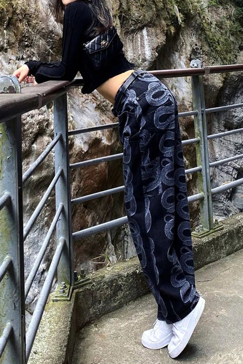 Hysteric Glamour Snake Denim