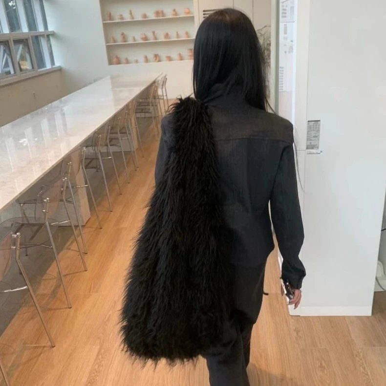 Our Legacy Fur Bag