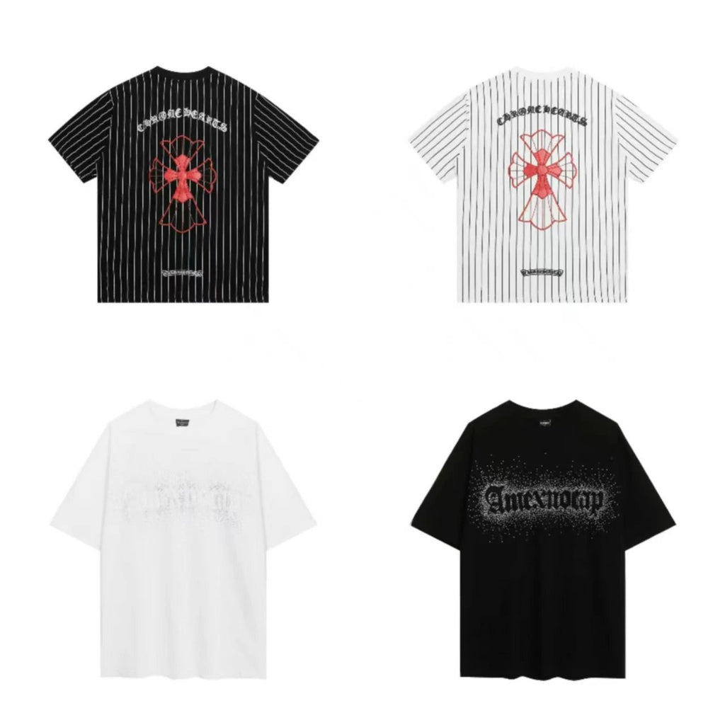 New Summer T-shirt with Sanskrit Letter Print