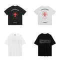 New Summer T-shirt with Sanskrit Letter Print