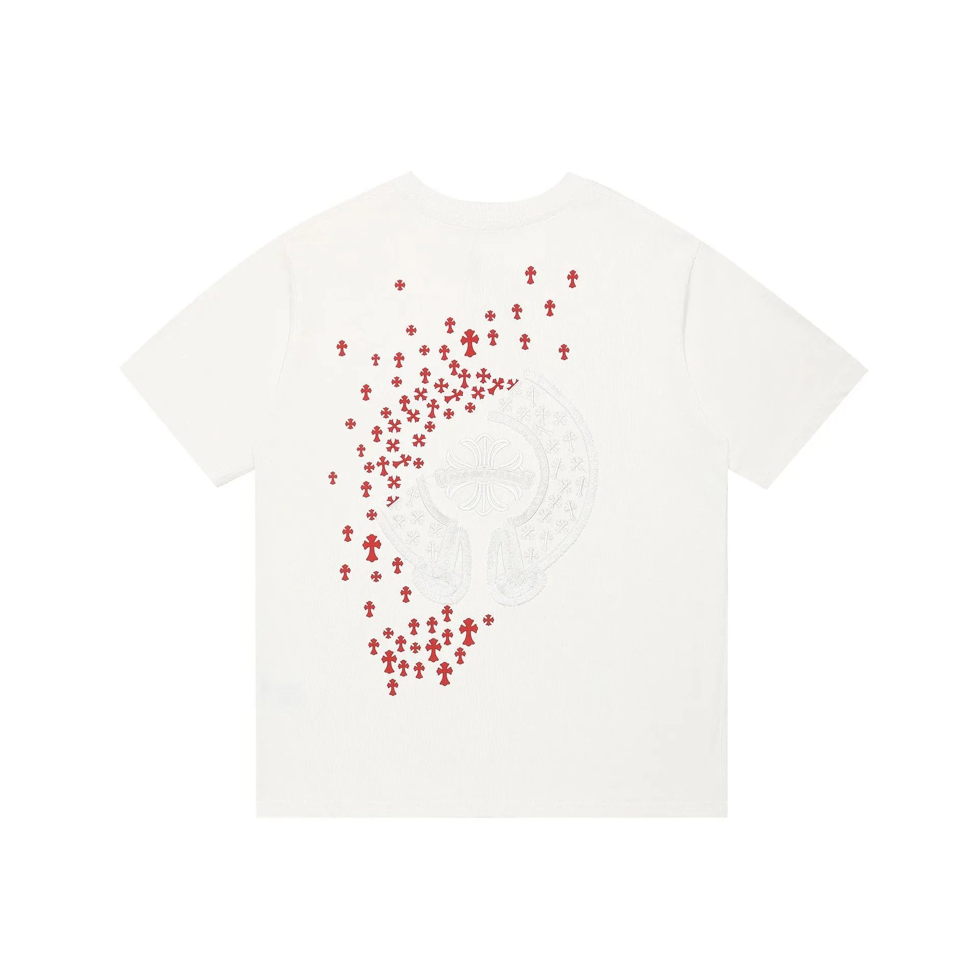 New Summer T-shirt with Sanskrit Letter Print