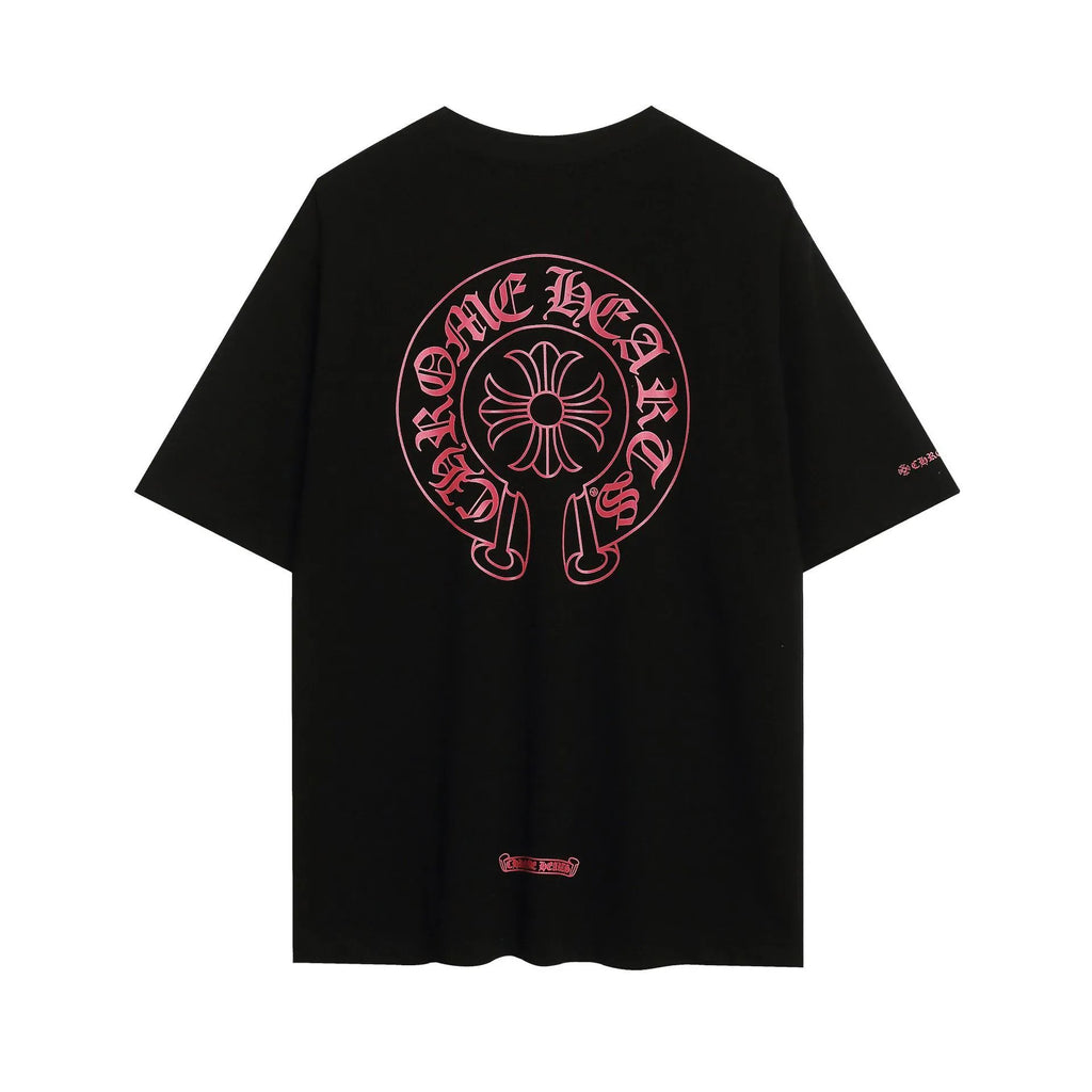 New Summer T-shirt with Sanskrit Letter Print