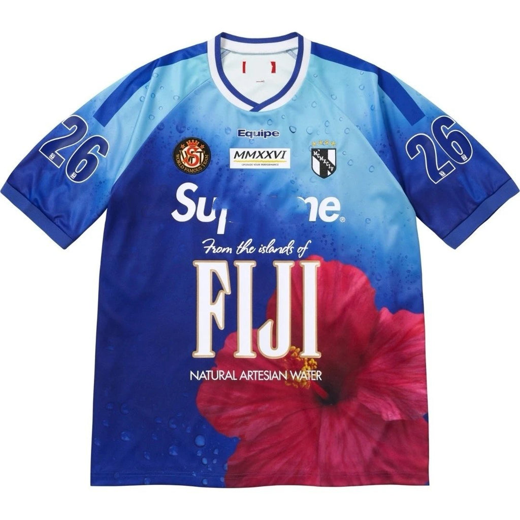 Sup × FIJ Collab Gradient Drop Print Unisex Soccer Shorts Set