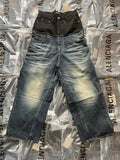 Balenci Double Waist Denim