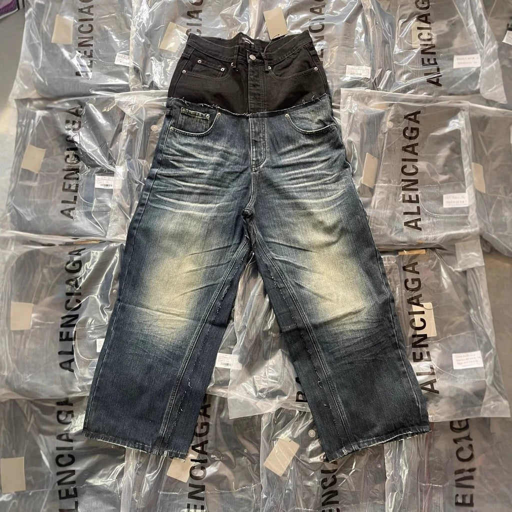 Balenci Double Waist Denim
