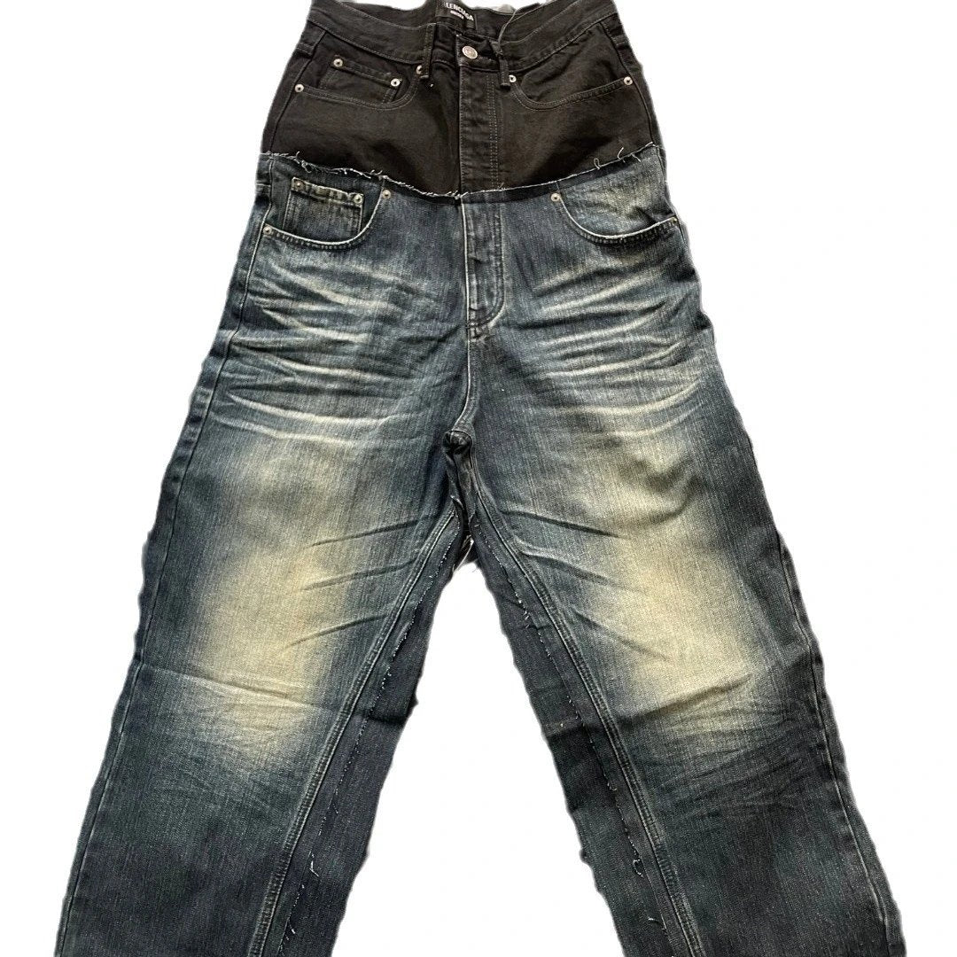 Balenci Double Waist Denim