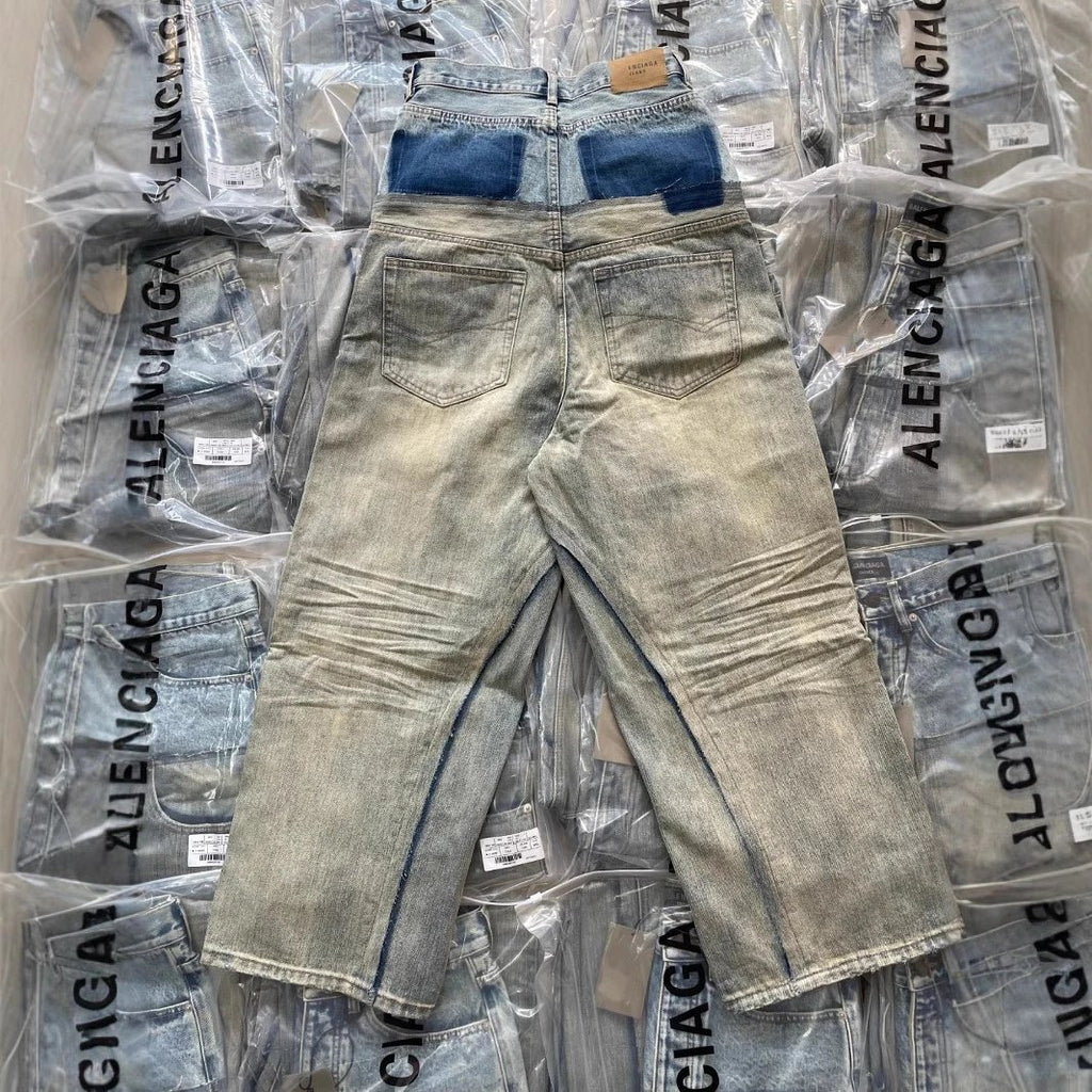 Balenci Double Waist Denim
