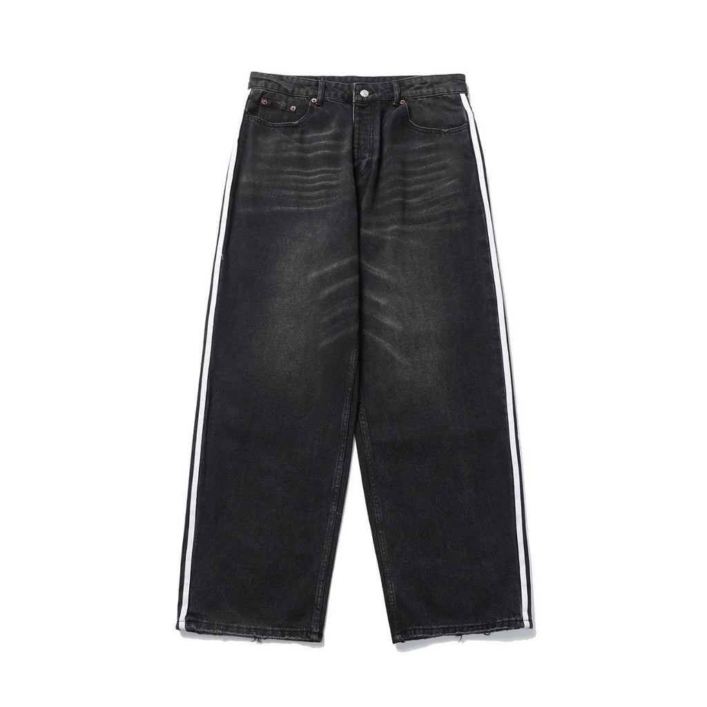 Balenci x Adidos denim jeans