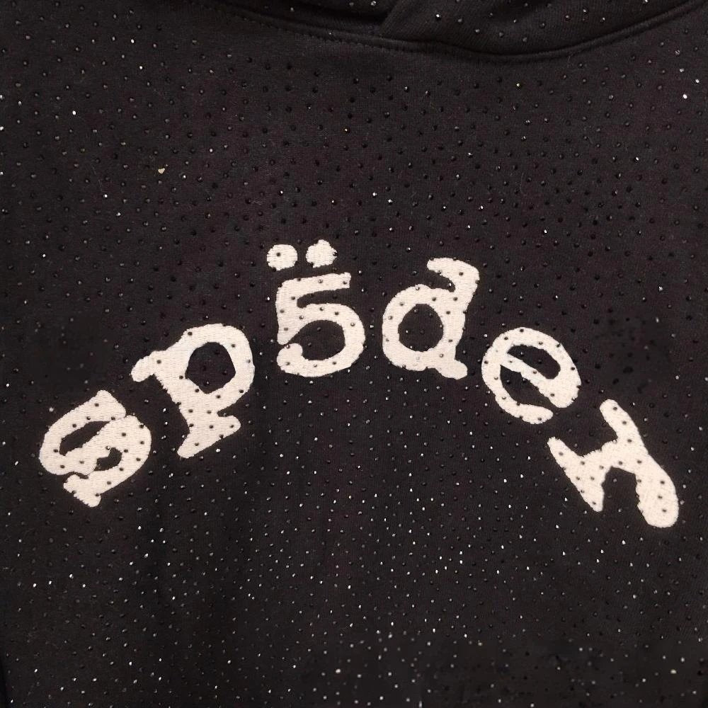 Sp*der Rhinestone Hoodie