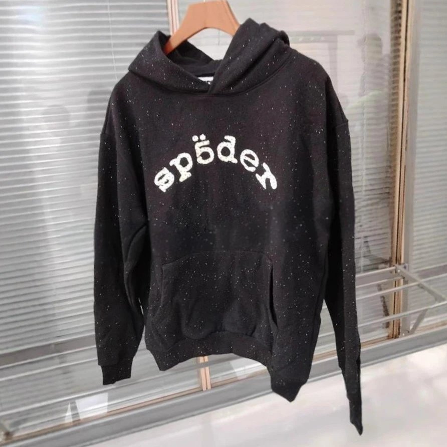 Sp*der Rhinestone Hoodie
