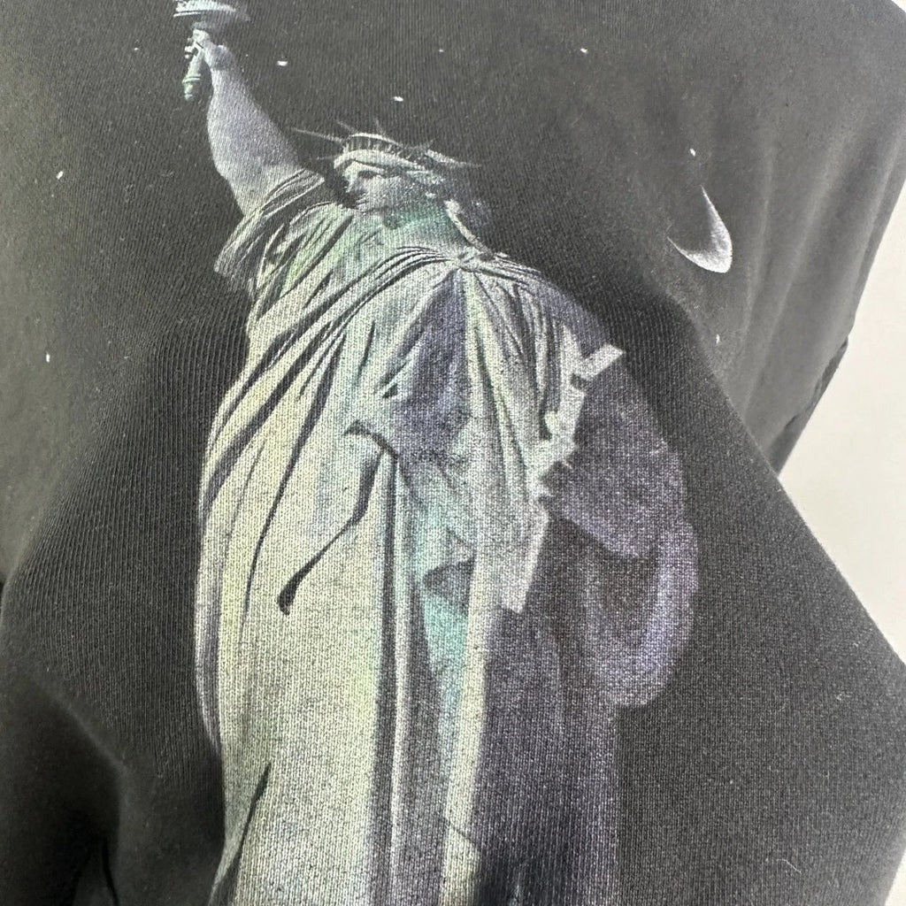 Balenci Paris Liberty Distressed Hoodie