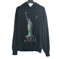 Balenci Paris Liberty Distressed Hoodie