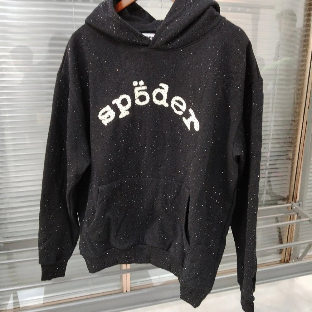 Sp*der Rhinestone Hoodie
