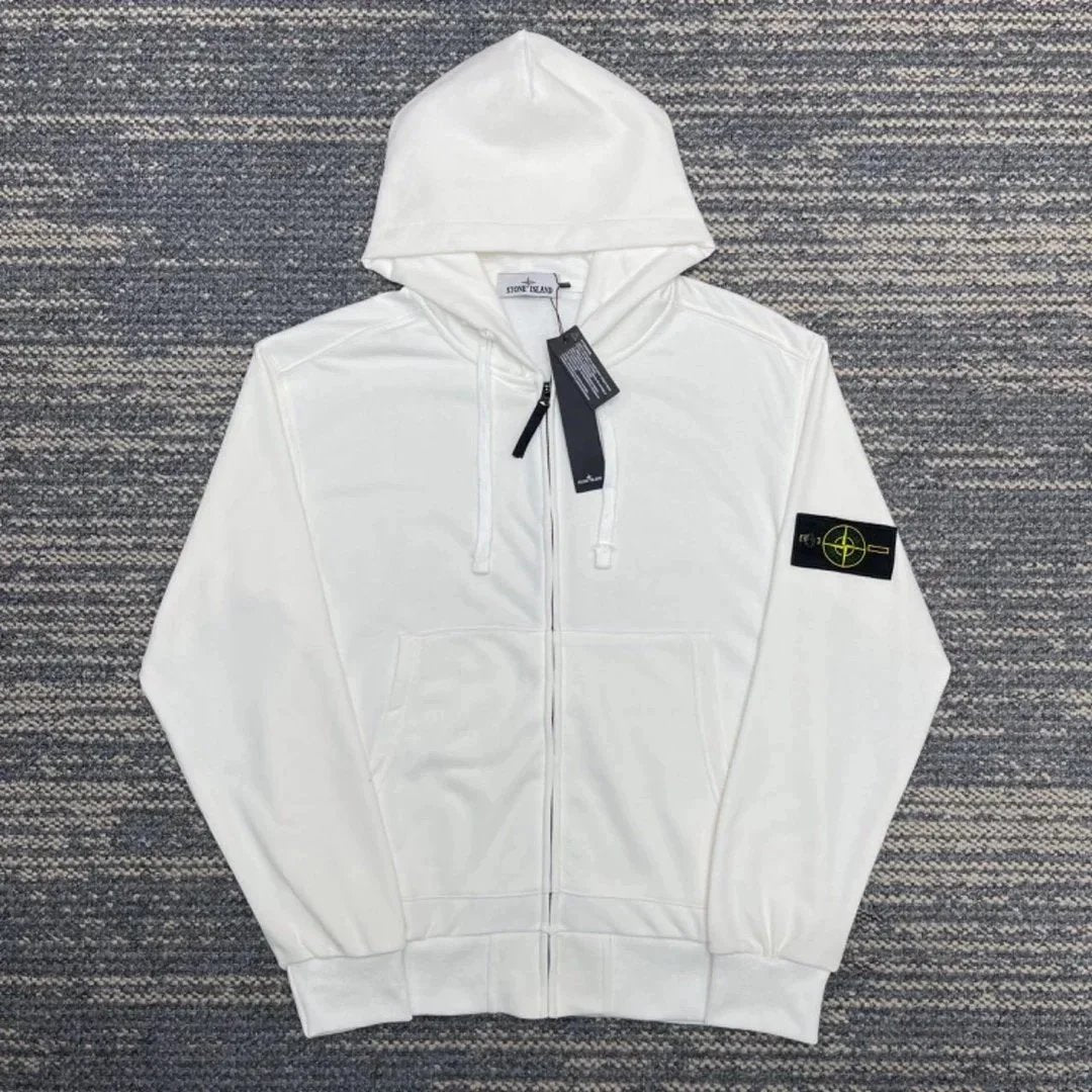 St0ne Island Zip Up Hoodie