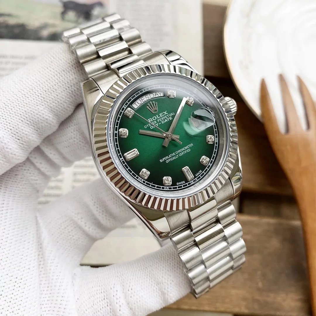 Rollie Oyster Perpetual Day-Date Green
