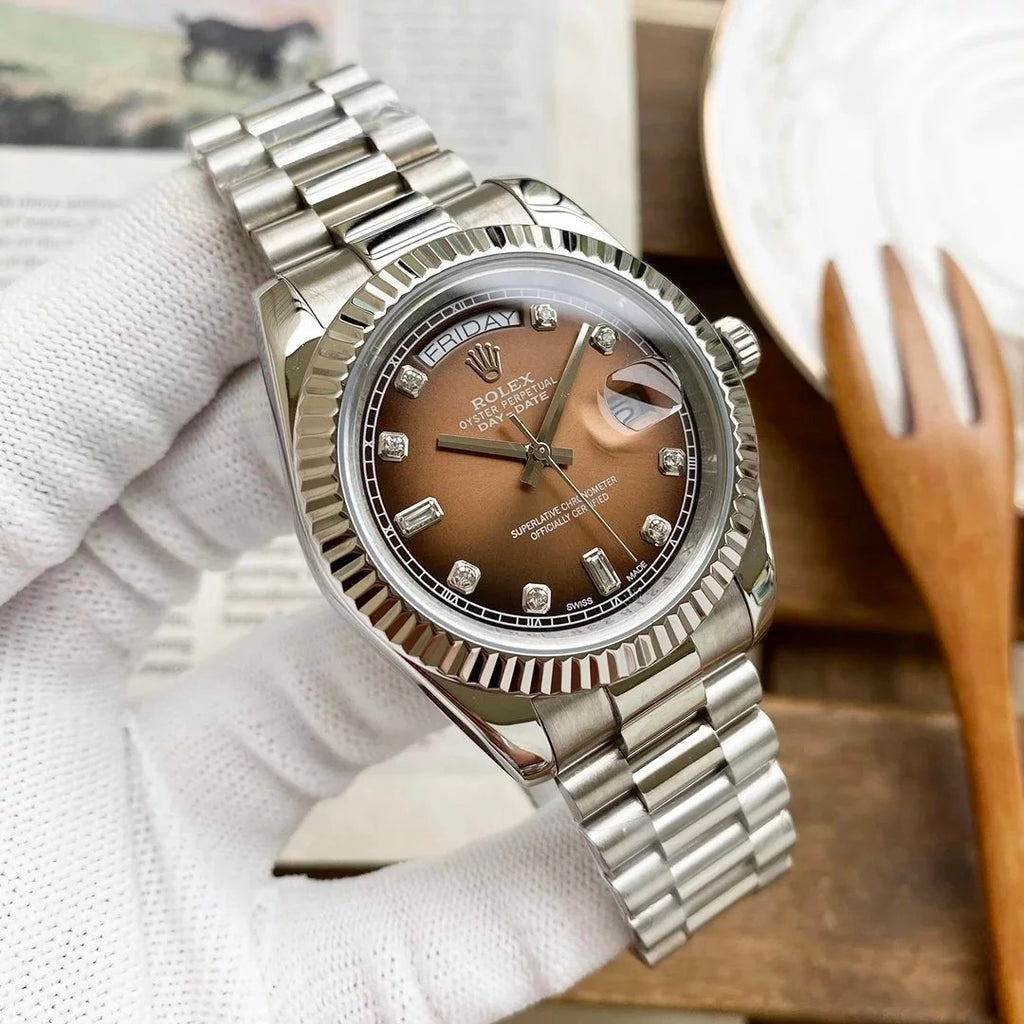 Rollie Oyster Perpetual Day-Date Blue